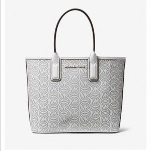 Michael Kors Jodie Small Logo Jacquard Tote Bag